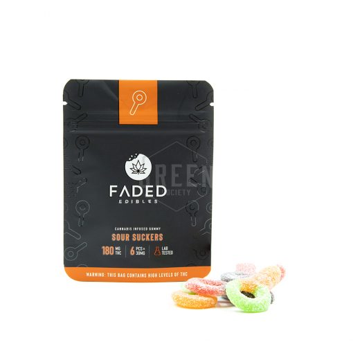 Faded Cannabis Co. Sour Suckers